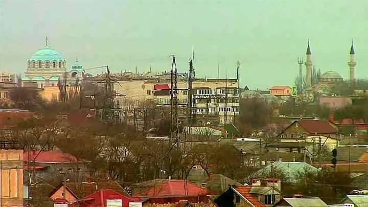 Вид на собор и мечеть